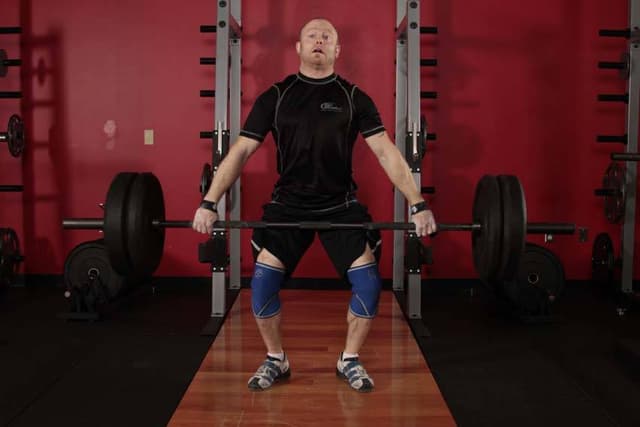 Ending position of Snatch Pull