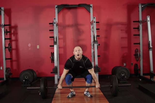 Starting position of Split Clean