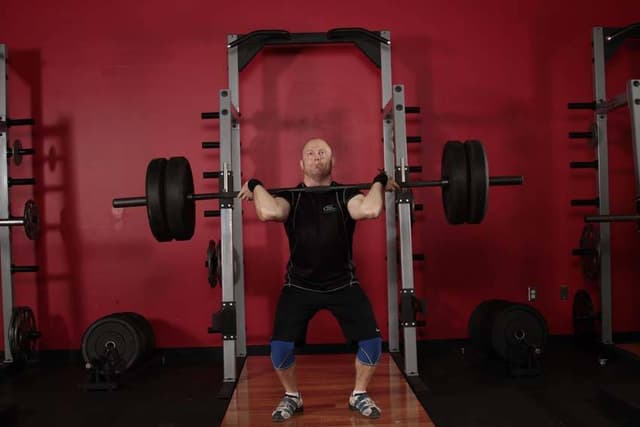 Ending position of Split Jerk