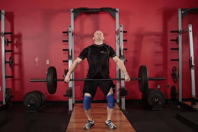 Ending position of Split Snatch