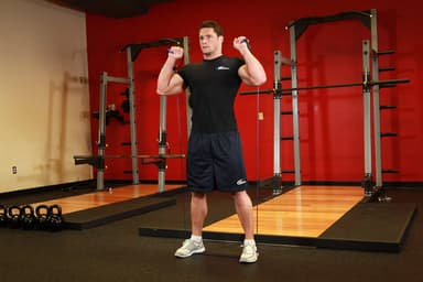 Squats - With Bands - Step 1