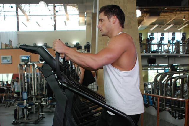 Ending position of Stairmaster
