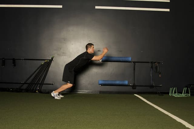 Ending position of Standing Long Jump
