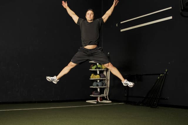 Ending position of Star Jump