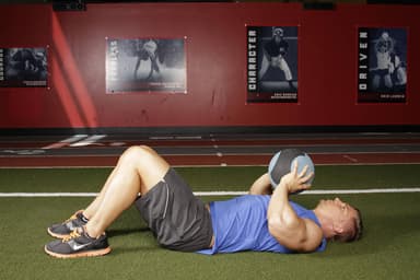 Supine Chest Throw - Step 1