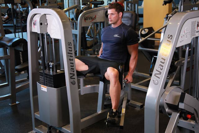 Ending position of Thigh Abductor