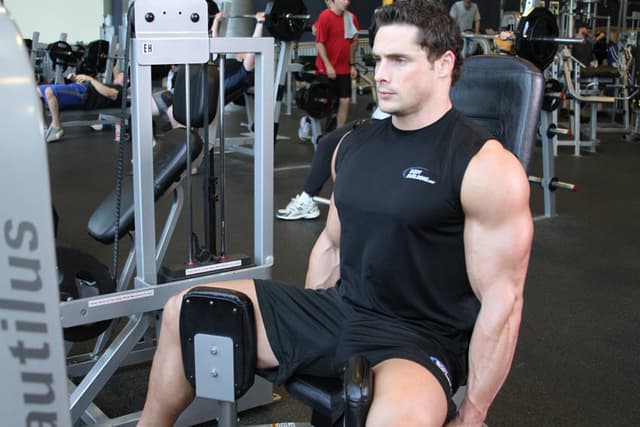 Starting position of Thigh Adductor