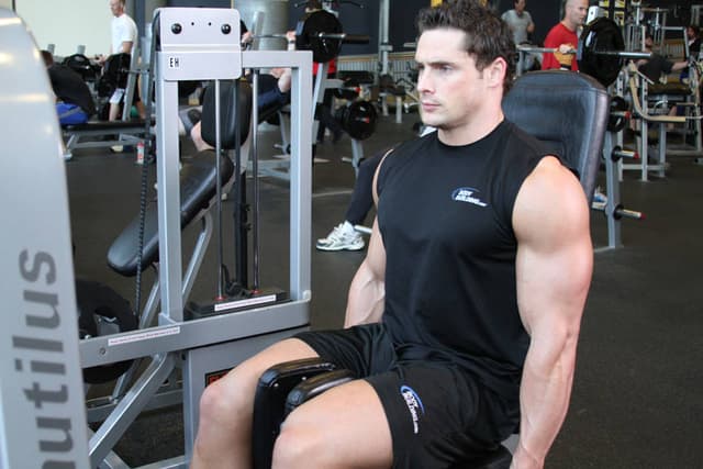 Ending position of Thigh Adductor