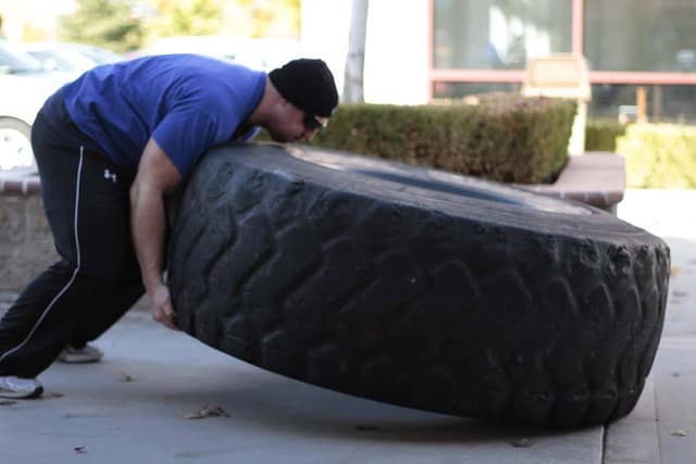 Ending position of Tire Flip