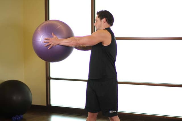 Ending position of Torso Rotation