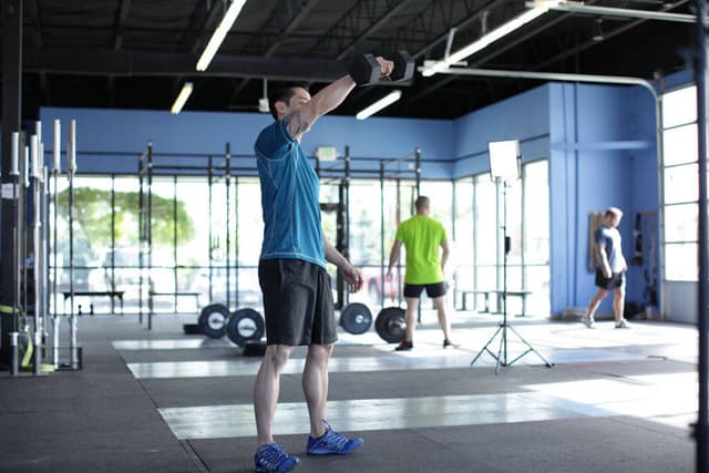 Ending position of Vertical Swing