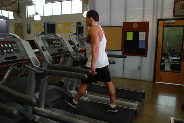 Starting position of Walking, Treadmill
