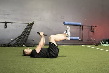 Weighted Crunches - Step 1