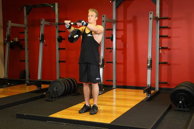 Starting position of Wrist Roller