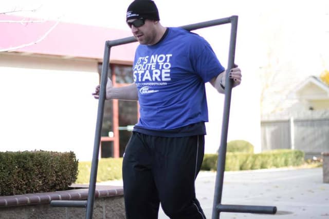 Ending position of Yoke Walk